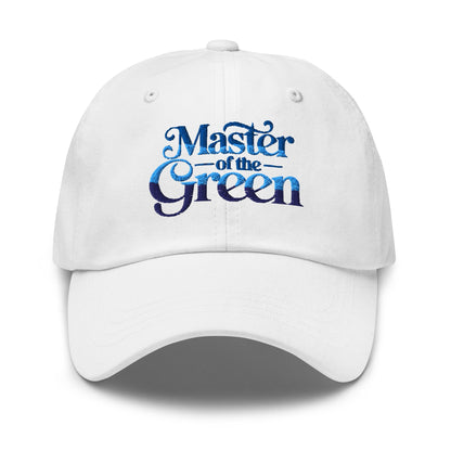 Master of the Green Engaging Embroidered Golf Cap - Funny Golf Tee by Swing Epic