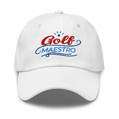 Golf Maestro Embroidered Golf Cap - Funny Golf Tee by Swing Epic
