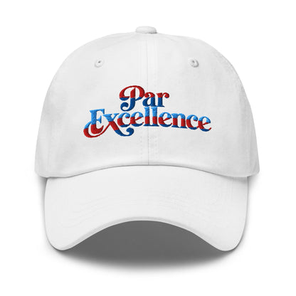 Par Excellence Embroidered Golf Cap - Funny Golf Tee by Swing Epic