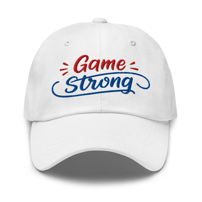 Game Strong Embroidered Golf Cap - Funny Golf Tee by Swing Epic