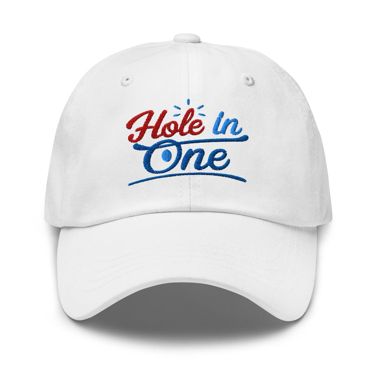 Hole in One Embroidered Golf Cap - Funny Golf Tee by Swing Epic