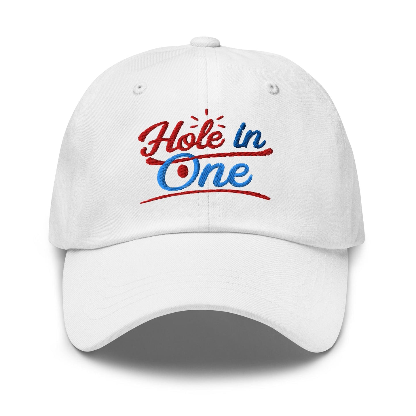 Hole in One Embroidered Golf Cap - Funny Golf Tee by Swing Epic