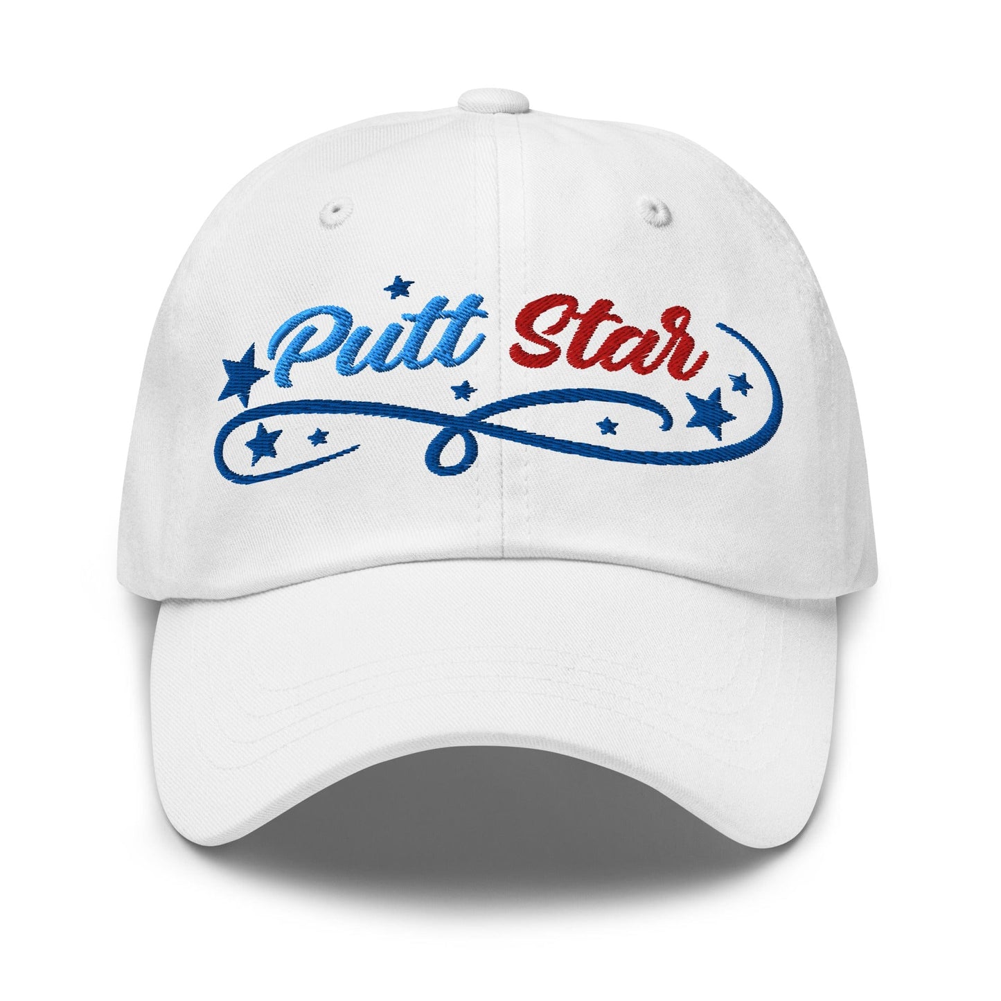 Putt Star Embroidered Golf Cap - Funny Golf Tee by Swing Epic