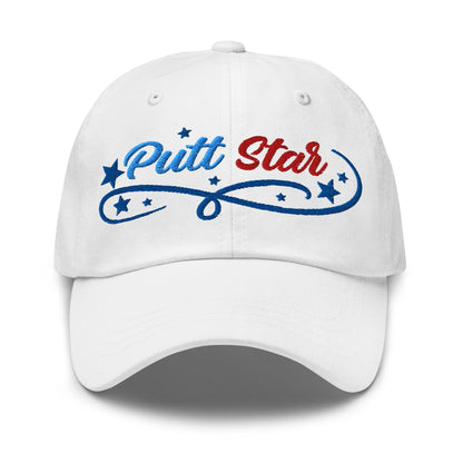 Putt Star Embroidered Golf Cap - Funny Golf Tee by Swing Epic