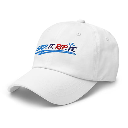 Grip It Rip It Embroidered Golf Cap - Funny Golf Tee by Swing Epic