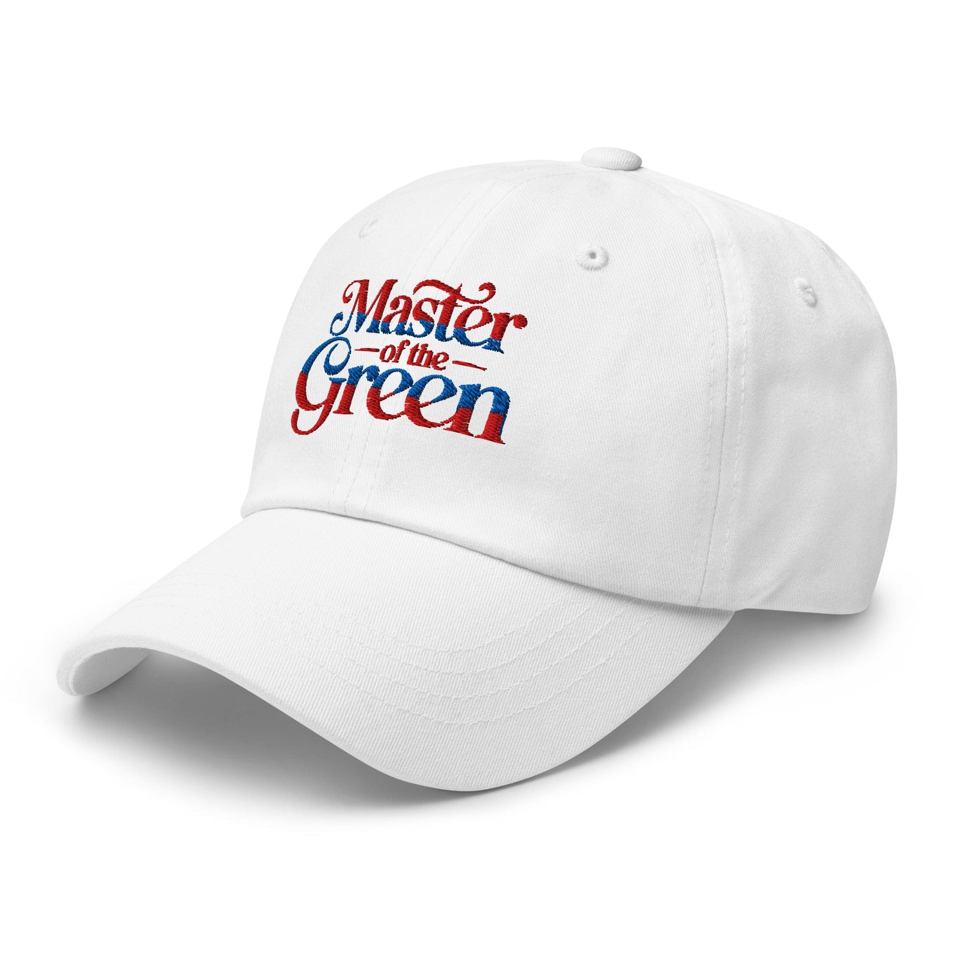 Master of the Green Engaging Embroidered Golf Cap - Funny Golf Tee by Swing Epic