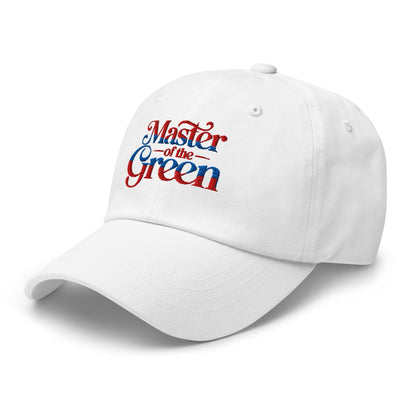 Master of the Green Engaging Embroidered Golf Cap - Funny Golf Tee by Swing Epic