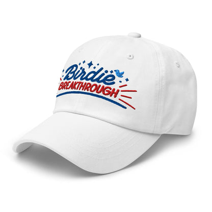 Birdie Breakthrough Embroidered Golf Cap - Funny Golf Tee by Swing Epic