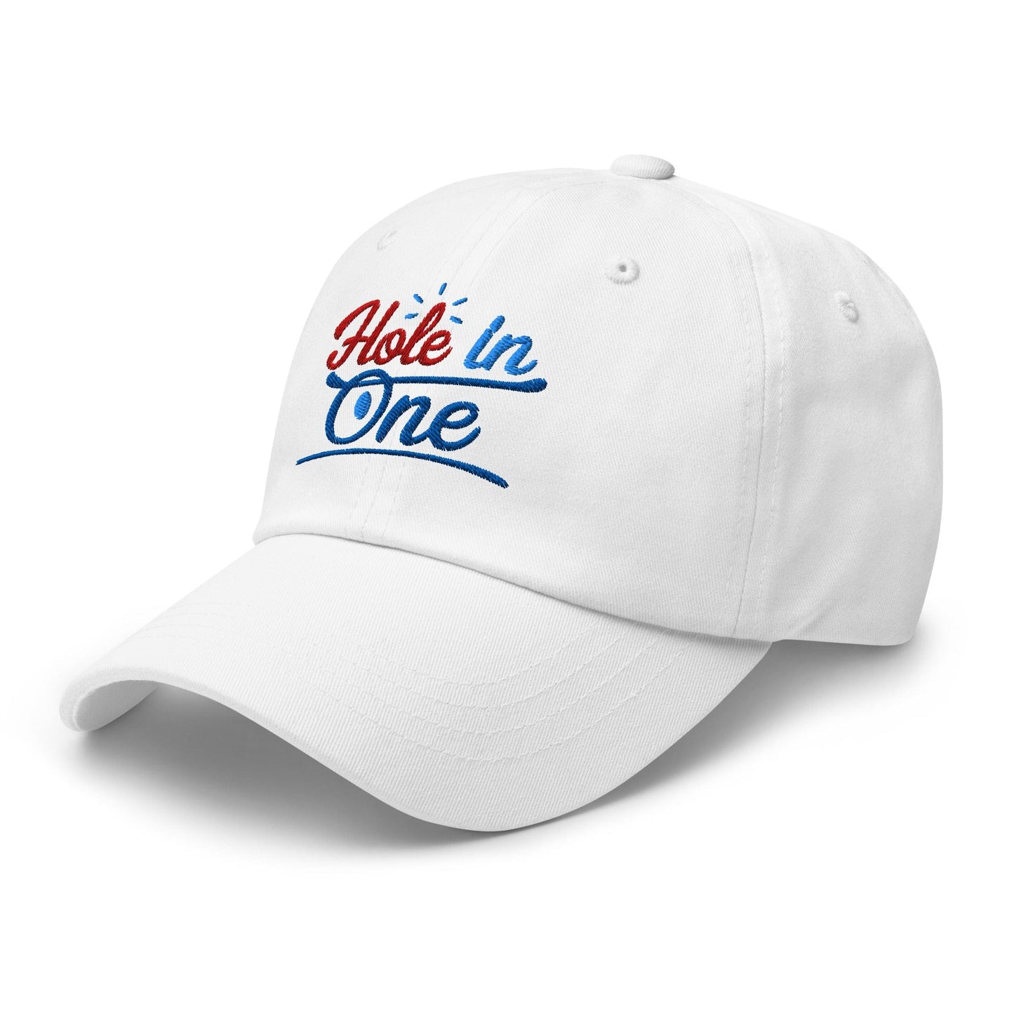 Hole in One Embroidered Golf Cap - Funny Golf Tee by Swing Epic