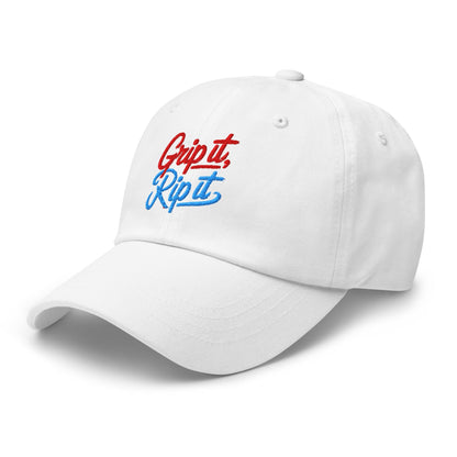 Grip it Rip it Quirky Fun Embroidered Golf Cap - Funny Golf Tee by Swing Epic