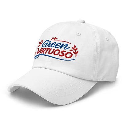Green Virtuoso Masterpiece Design Embroidered Golf Cap - Funny Golf Tee by Swing Epic