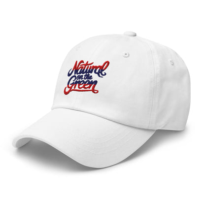 Natural on the Green Fun Embroidered Golf Cap - Funny Golf Tee by Swing Epic