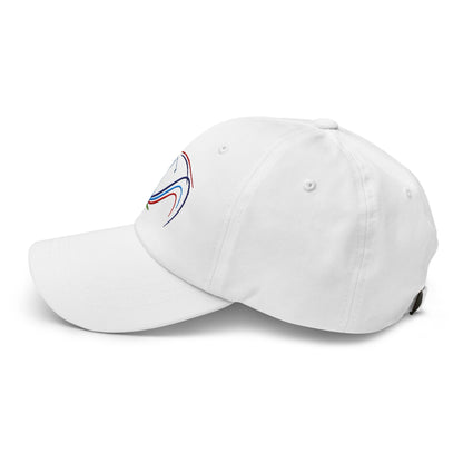 Swing Into Action Dynamic Design Embroidered Golf Cap - Funny Golf Tee by Swing Epic