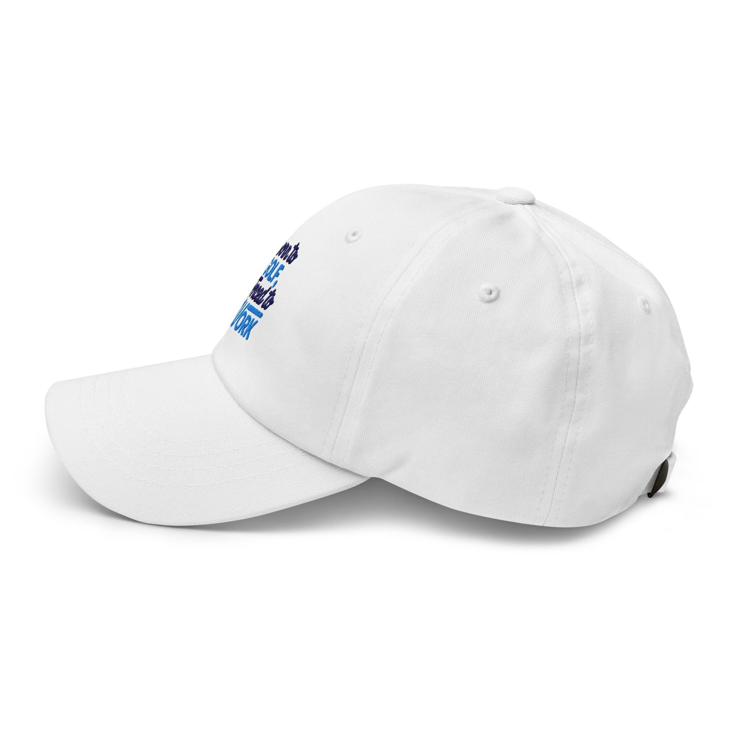 Born to Golf Forced to Work Quirky Embroidered Golf Cap - Funny Golf Tee by Swing Epic