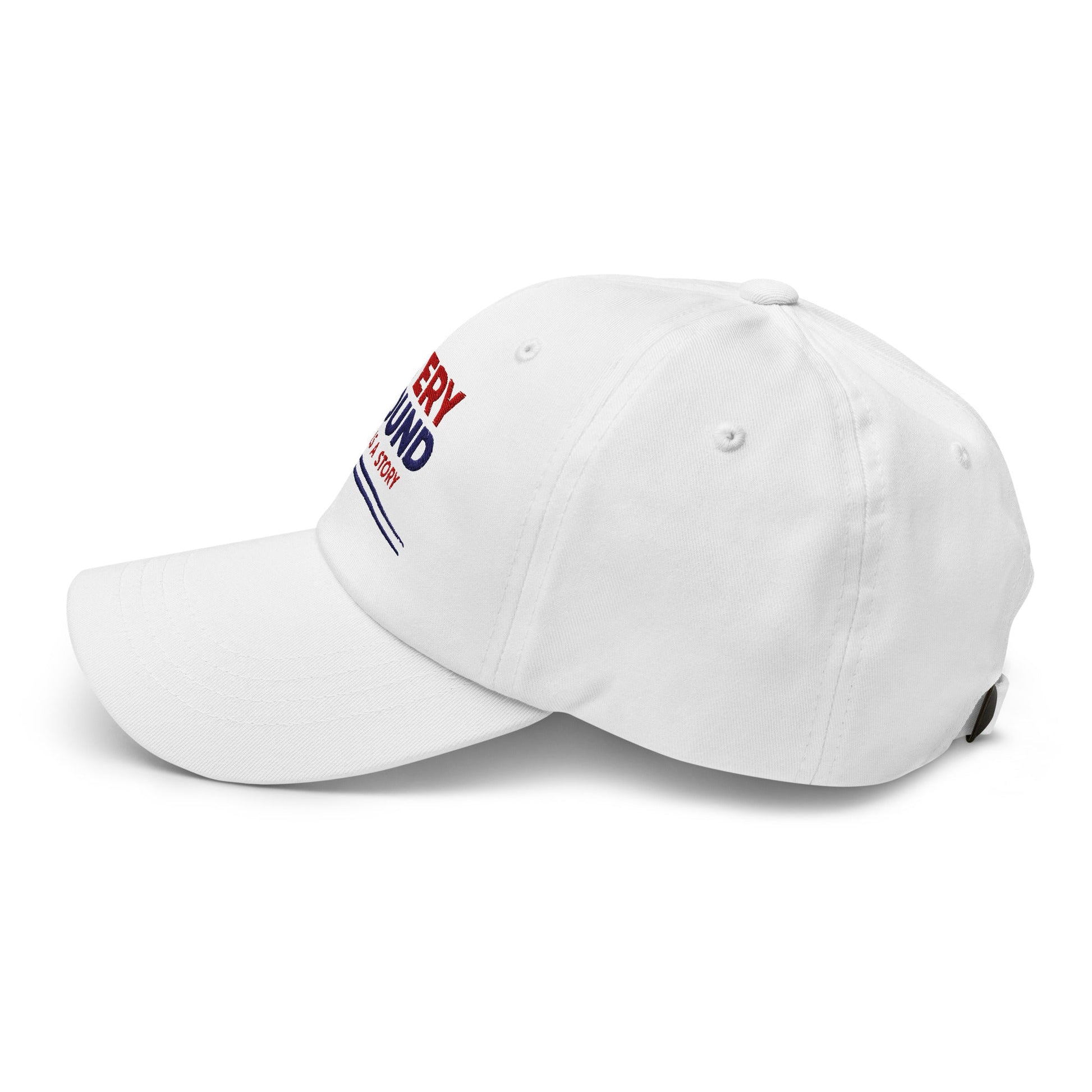 Every Round Tells A Story Embroidered Golf Cap - Funny Golf Tee by Swing Epic