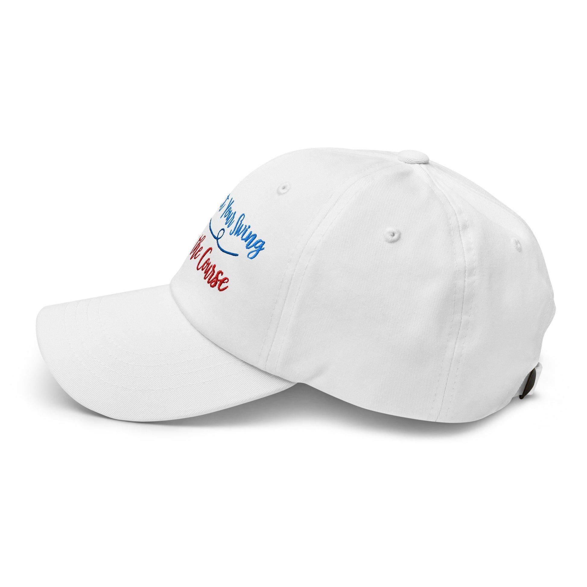 Perfect Your Swing Own the Course Embroidered Golf Cap - Funny Golf Tee by Swing Epic