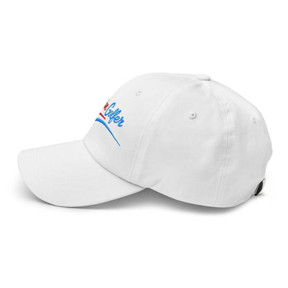 Champion Golfer Sparkling Star Fun Embroidered Golf Cap - Funny Golf Tee by Swing Epic