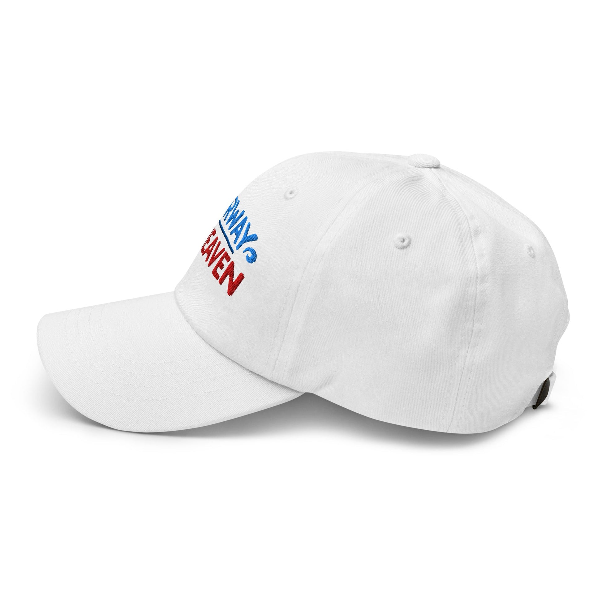 Fairway To Heaven Fun Spirit Embroidered Golf Cap - Funny Golf Tee by Swing Epic