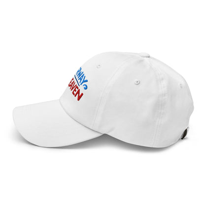 Fairway To Heaven Fun Spirit Embroidered Golf Cap - Funny Golf Tee by Swing Epic