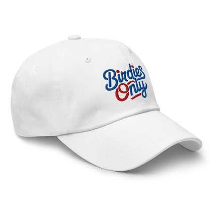 Birdies Only Quirky Embroidered Golf Cap - Funny Golf Tee by Swing Epic