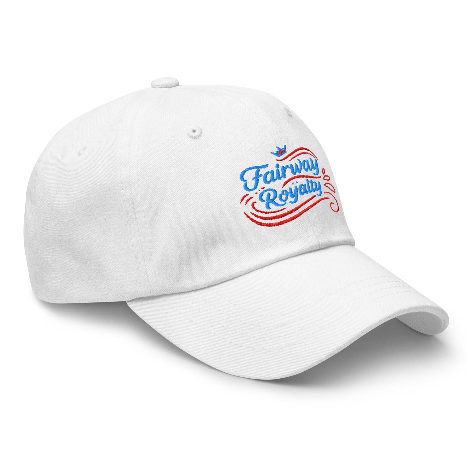 Fairway Royalty Swirls Leaf Detailed Embroidered Golf Cap - Funny Golf Tee by Swing Epic