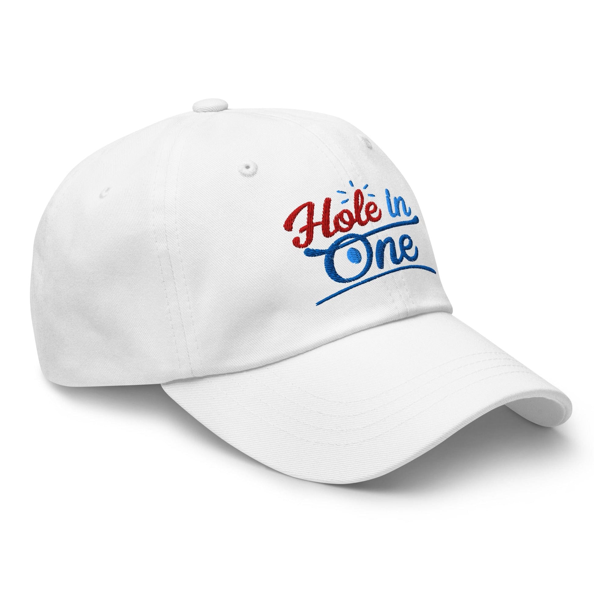 Hole in One Embroidered Golf Cap - Funny Golf Tee by Swing Epic
