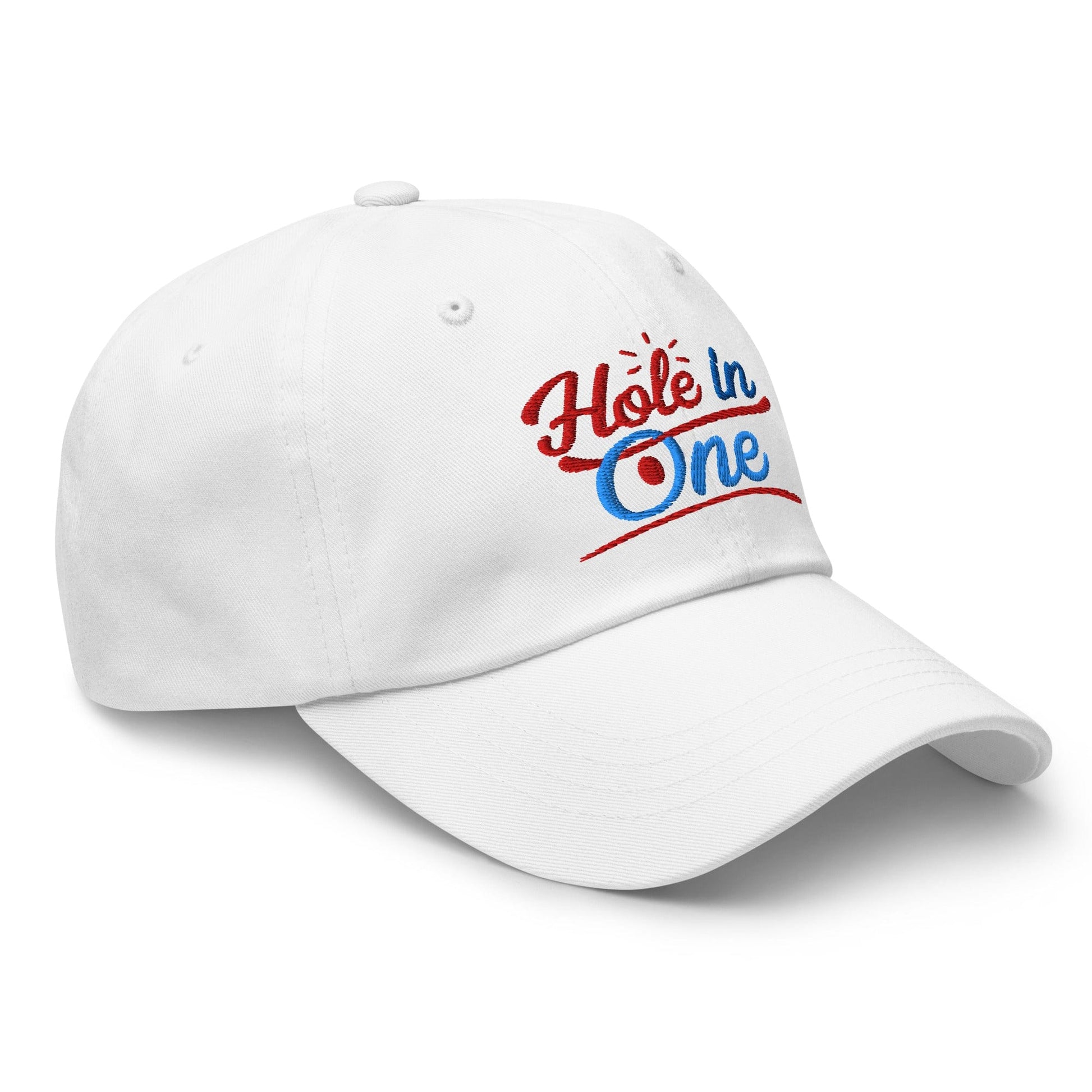 Hole in One Embroidered Golf Cap - Funny Golf Tee by Swing Epic