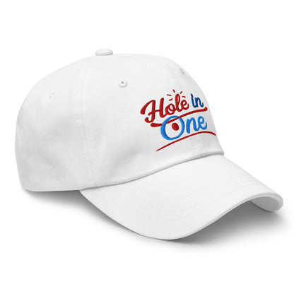Hole in One Embroidered Golf Cap - Funny Golf Tee by Swing Epic