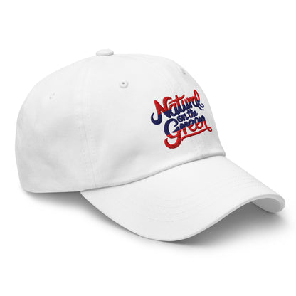 Natural on the Green Fun Embroidered Golf Cap - Funny Golf Tee by Swing Epic