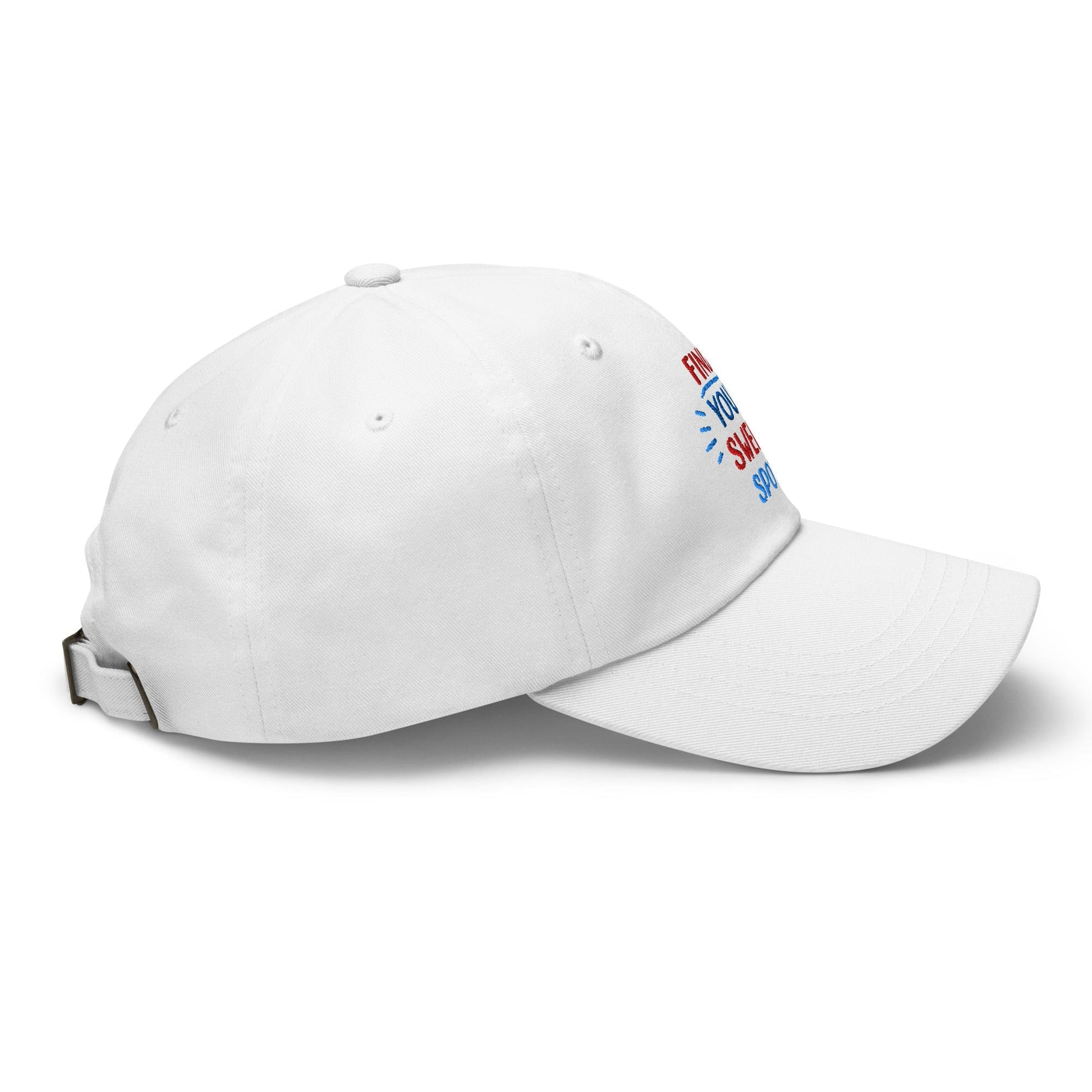 Find Your Sweet Spot Embroidered Golf Cap - Funny Golf Tee by Swing Epic
