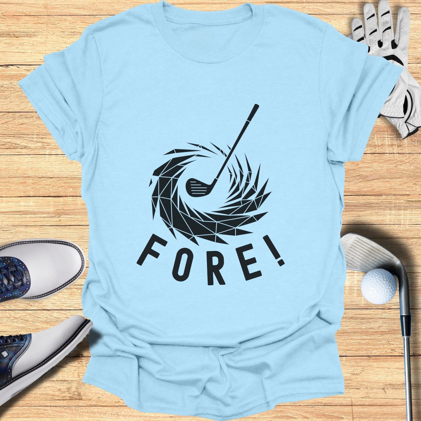 Fore Golf Club Designed T-Shirt for Sale
