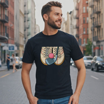 Stylish Urban Street Picture Graphic Tee