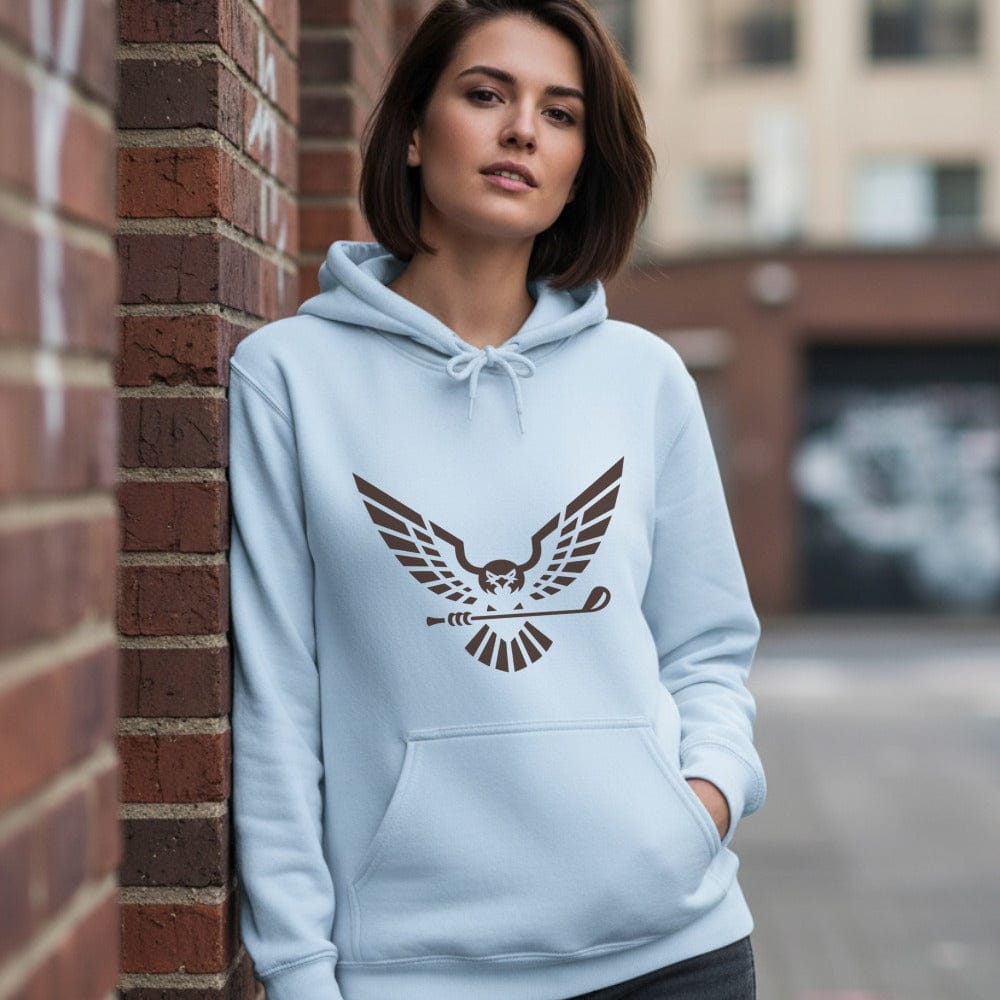 Stylish Hoodie with Striking Eagle Print Design