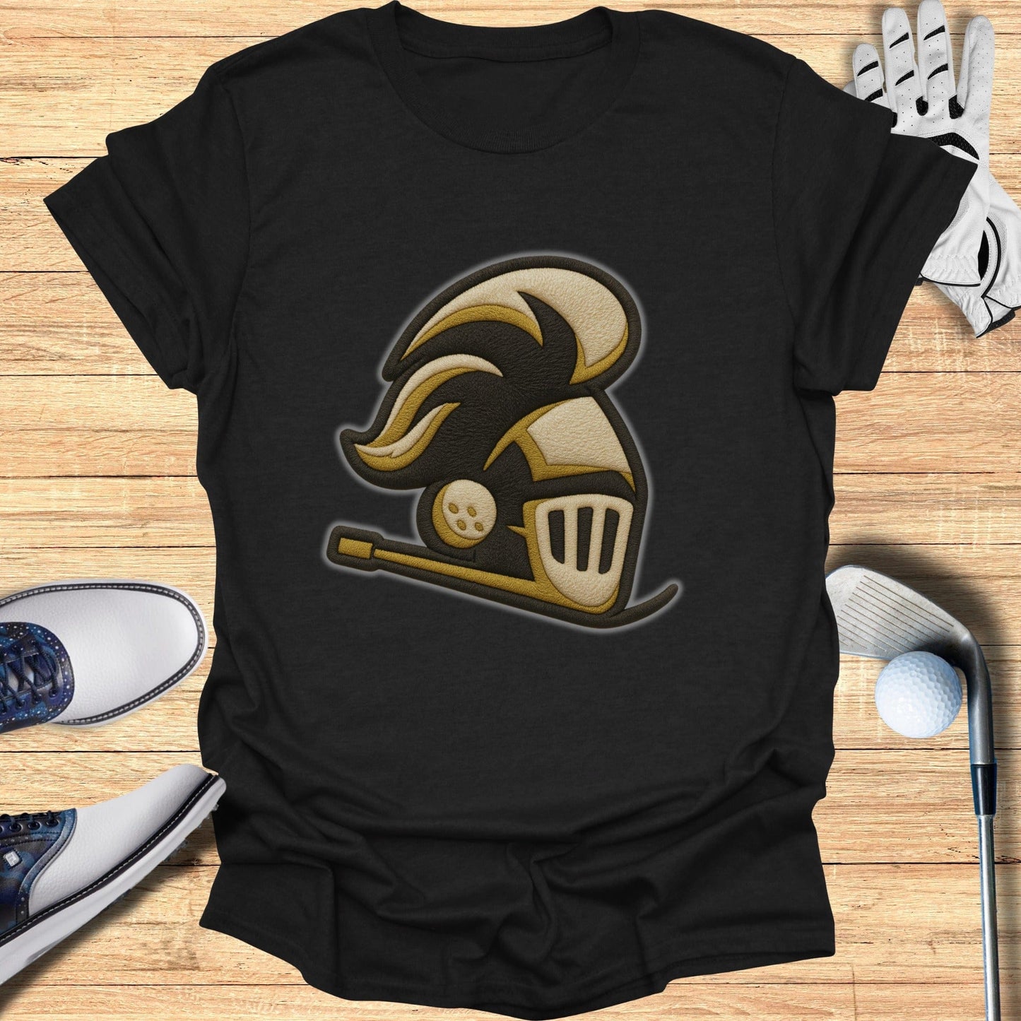 Medieval Knight Emblem Graphic Tee Golf product