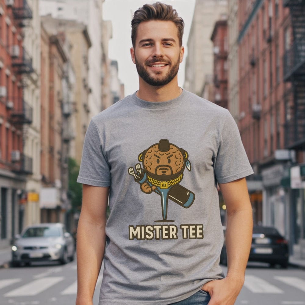 Mister Tee Graphic Shirt with Cartoon Character Print