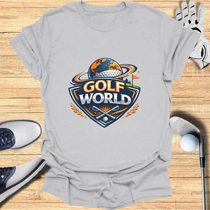 Golf World Graphic Tee for Enthusiasts Sportswear