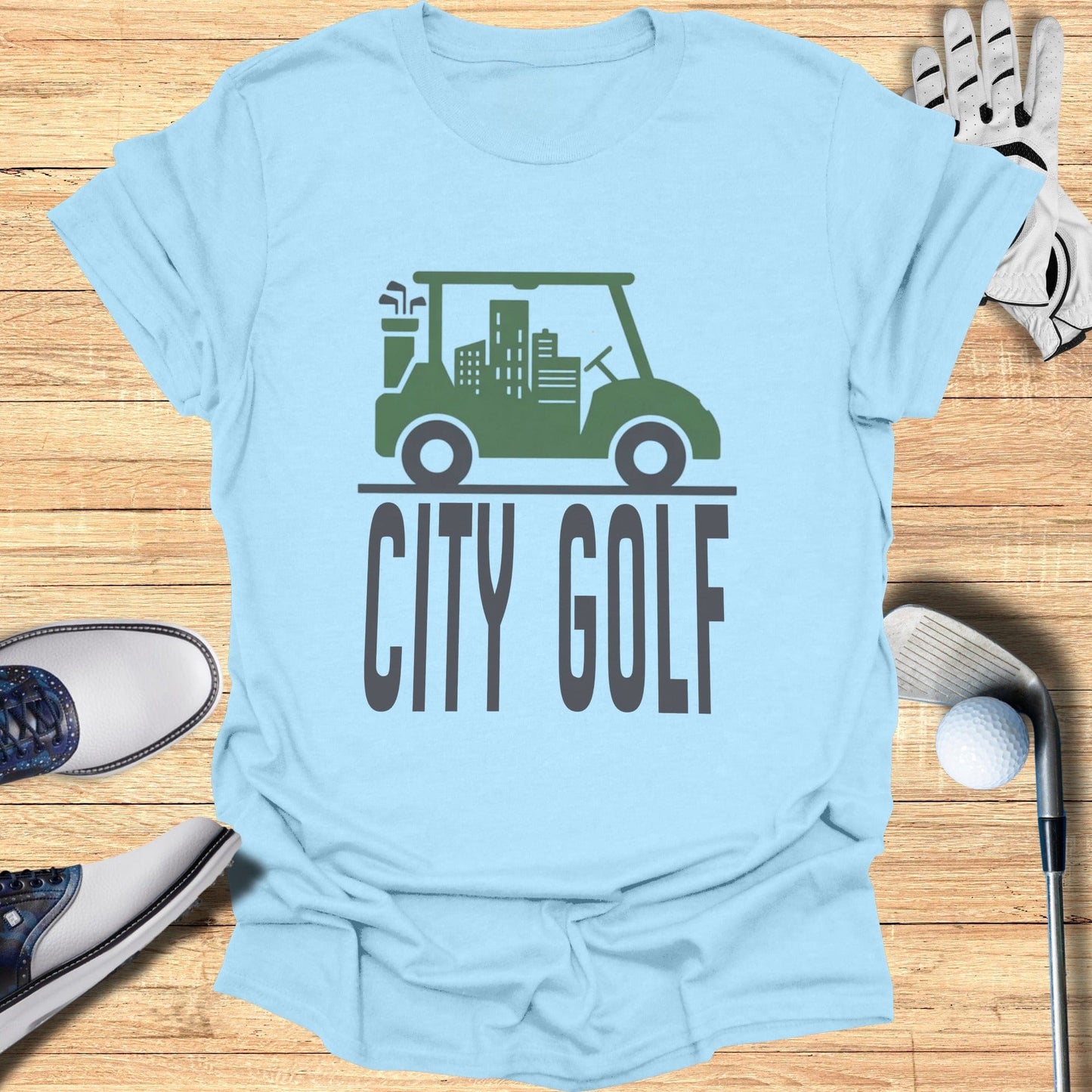 City Golf Casual Tee for Outdoor Enthusiasts