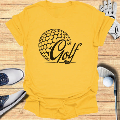 Golf Wording T-Shirt - Funny Golf Tee by Swing Epic