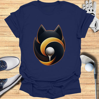 Unique Wolf Logo Golf T-shirt for Sport Lovers