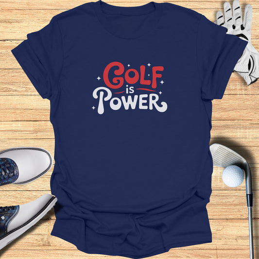 Golf is Power Graphic Short Sleeve T-shirt product type