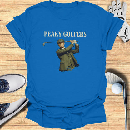 Peaky Golfers Graphic Tee for Enthusiasts Product