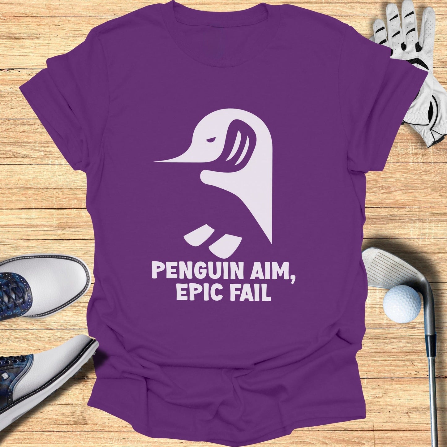 Penguin Aim Epic Fail Graphic T-Shirt Product