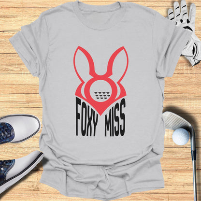 Foxy Miss Graphic Athletic T-Shirt for Fashion Style