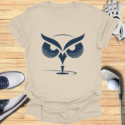 Men's Owl Eyes Golf Themed Casual T-Shirt Product