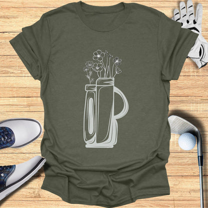 Golf Clubs Design T-Shirt Ideal For Golf Enthusiasts