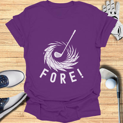 Fore Golf Themed T-Shirt