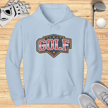 Golf Themed Hoodie for Sports Enthusiasts