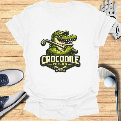 Crocodile Tee-Rs Golf Themed Graphic T-shirt