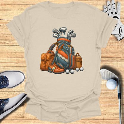 Golf Accessories Illustration Unisex T-Shirt Product