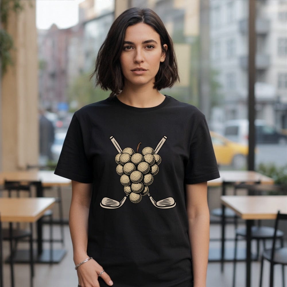 Golf Balls and Clubs Graphic Unisex T-shirt